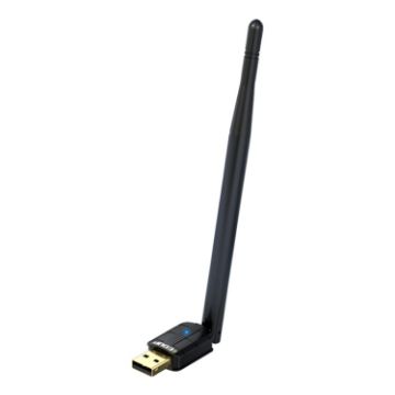 EDUP EP-AX300GS 300Mbps WiFi 6 USB Adapter - Nano Wireless Dongle Black - 1