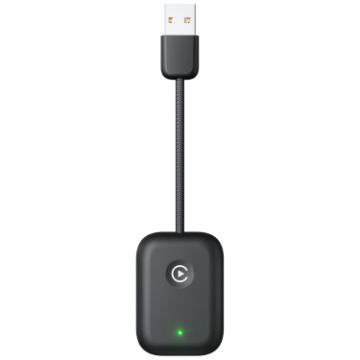 Wired to Wireless CarPlay Adapter USB Interface (Black) - 1