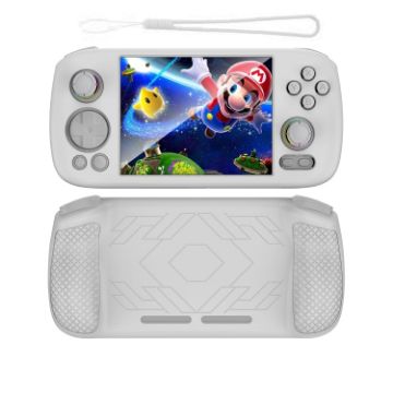 ANBERNIC RG406H White Silicone Protective Case for Game Console - 1