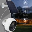 Graffit Home Ultra-HD Solar WiFi Camera, 128GB Memory, US Plug - 4