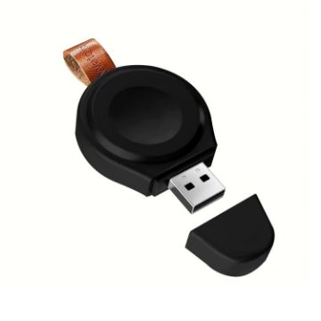 Portable Wireless Charger for Apple Watch Series A01 - Black - 1