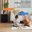 3MP HD Wireless Outdoor Surveillance Camera, WiFi, 9000mAh Battery, US Plug - 9