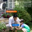 3MP Outdoor HD Solar WiFi Camera with 64GB Memory Card (EU Plug) - 5