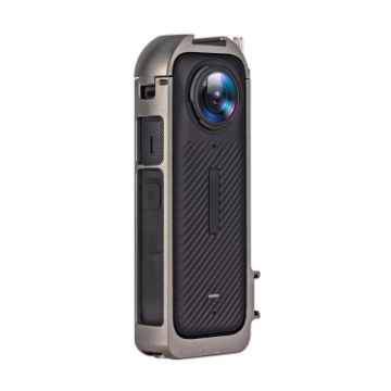 Insta360 X4 Metal Protective Cage Rig with Cold Shoe & Tripod Adapter - 1