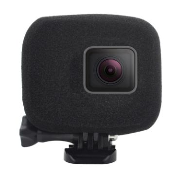 Foam Windshield Housing Case for GoPro HERO7/6/5 Black - 1