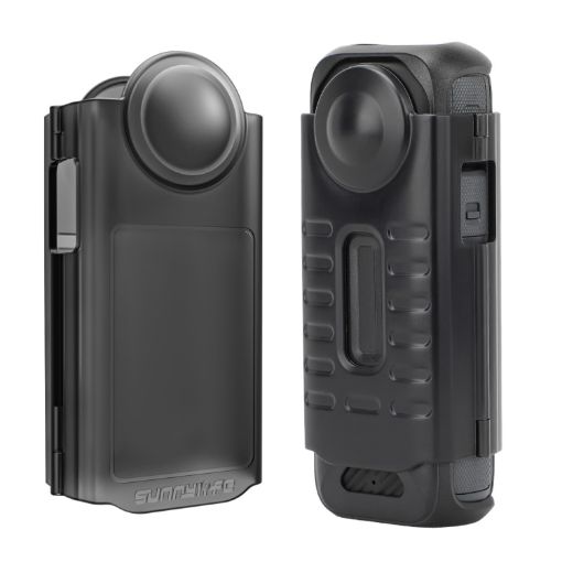 Insta360 X4 Sunnylife Lens Screen Protective Cover - Transparent Black - 1