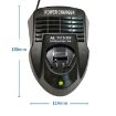 12V Power Tool Battery Charger EU Plug - Compact & Efficient Charging - 2