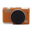 Canon EOS M200 Soft Silicone Protective Case - Brown Cover - 2