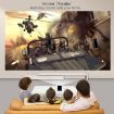 P09 4K Ultra HD DLP Mini Projector, Android 6.0, WiFi, Bluetooth, Black - 9