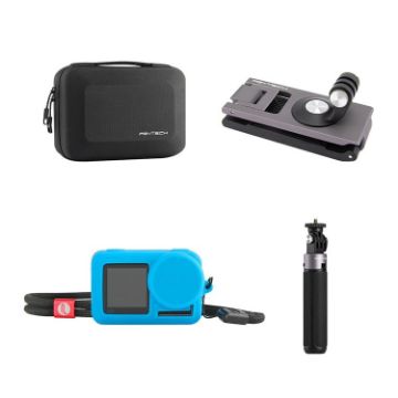 PGYTECH Tripod Backpack Clip Storage Bag Kit for DJI Osmo Action - 1