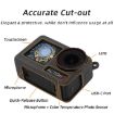 DJI Osmo Action 5 Pro Silicone Protective Case with Lanyard - Red - 3