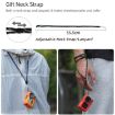 DJI Osmo Action 5 Pro Silicone Protective Case with Lanyard - Red - 4
