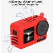 DJI Osmo Action 5 Pro Silicone Protective Case with Lanyard - Red - 5