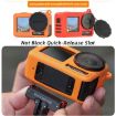 DJI Osmo Action 5 Pro Silicone Protective Case with Lanyard - Red - 7