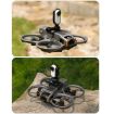 DJI Avata 2 Sunnylife Camera Holder Mount Drone Light Bracket Black - 5