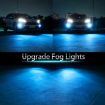 H3 2PCS DC12-24V Fog Lights 24LEDs SMD-3030 White & Ice Blue - 9