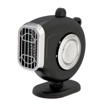 Portable 12V Car Dashboard Heater & Defroster - Black Winter Essential - 1