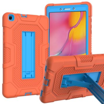 Shockproof Case for Samsung Galaxy Tab A 8.0 (2019) - Orange Blue Holder - 1