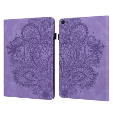 Peacock Embossed Flip Leather Case for Samsung Galaxy Tab A 8.0 (2019) - 1