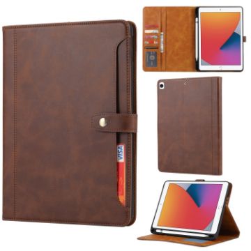 Calf Texture Leather Case for iPad Pro 10.5 with Clasp & Card Slots - 1