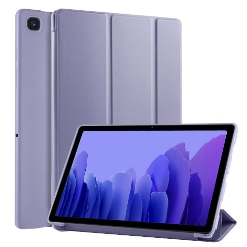 Samsung Galaxy A7 10.4 (2020) T500 Purple Shockproof Leather Case - 1
