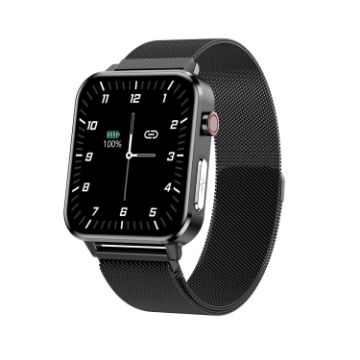 E86 1.7" TFT Smart Watch, IP68 Waterproof, Blood Oxygen & Temp Monitor - 1
