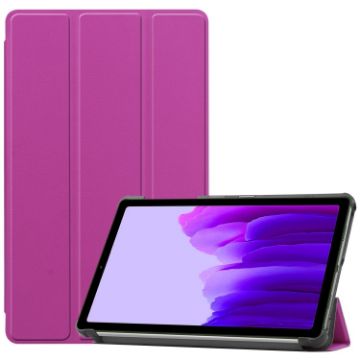 Samsung Galaxy Tab A7 Lite T225 Purple Leather Case with Holder - 1