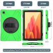 Shockproof Green Case for Samsung Galaxy Tab A7 10.4 2020 with Straps - 3