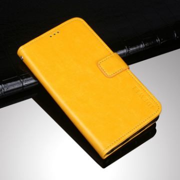 Ulefone Armor 11 5G Yellow Leather Case with Holder & Card Slots - 1