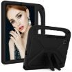 Samsung Galaxy Tab A7/S6/S5e/S6 Lite Shockproof Case with Holder - Black - 2