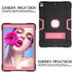 Shockproof Silicone + PC Case with Holder for iPad Pro/Air 10.5" (Black/Rose) - 3