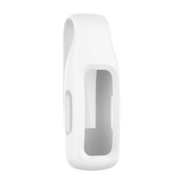 Fitbit Ace 3/Inspire 2 White Silicone Protective Clip Case Cover - 1