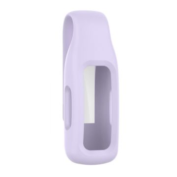 Fitbit Ace 3/Inspire 2 Light Purple Silicone Clip Case Cover - 1
