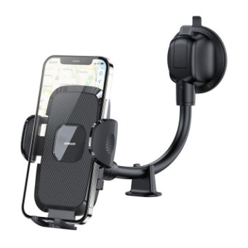 JOYROOM JR-ZS259 Car Holder, 360 Rotation, Long Arm Sucker, Black - 1