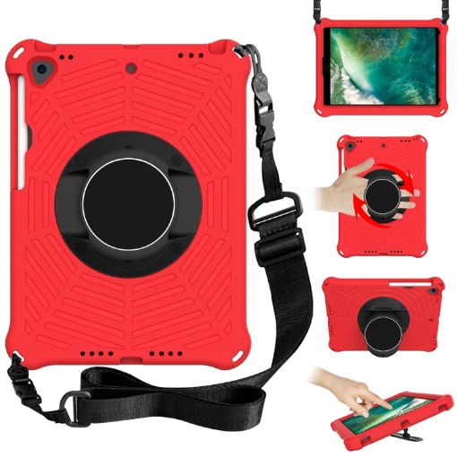 Red Spider King EVA Case for iPad Pro/Air 10.5" with Strap & Pen Slot - 1