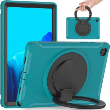 Shockproof Blue Case with Handle & Pen Slot for Galaxy Tab A7 10.4 2020 - 1