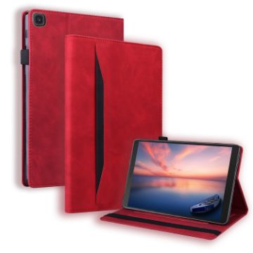 Samsung Galaxy Tab A 8.0 2019 Shockproof Leather Case with Holder (Red) - 1