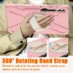 Samsung Galaxy Tab S7 FE/S7+/S9+/S8+ Rose Gold Case with Holder & Strap - 5