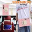 Samsung Galaxy Tab S7 FE/S7+/S9+/S8+ Rose Gold Case with Holder & Strap - 7
