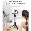 Q03S Fill Light Bluetooth Selfie Stick Tripod Phone Holder - Black - 7