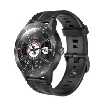 CR211 Smart Watch: 1.3" TFT, 5ATM Waterproof, Sleep/Heart Rate/Blood O2 Monitor - 1