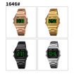 SKMEI 1646 Gold LED Digital Display Luminous Electronic Watch - 2