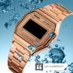 SKMEI 1646 Gold LED Digital Display Luminous Electronic Watch - 5