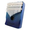 Acacia Wood Kalimba 21 Tone Thumb Piano - Aurora Blue-Sun Instrument - 1