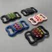 Dual-Color Shockproof Silicone Pet Collar Case for AirTag (Black Green) - 4