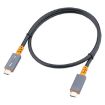 100W USB-C to USB-C 4K Audio Video Cable, Thunderbolt 3, 0.3m Length - 2