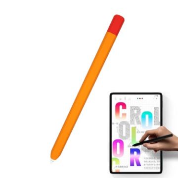 Xiaomi Inspired Stylus Pen Case - Contrast Color Orange Red Cover - 1