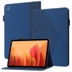 Samsung Galaxy Tab A7 10.4 2020 Leather Case with Card Slots - Blue - 1