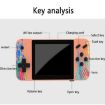 G3 Macaron 3.5" Handheld Game Console - 800 Built-in Games, Grey - 8