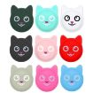 Cute Cartoon Pet Collar with Anti-lost Tracker Case for AirTag - Black - 2